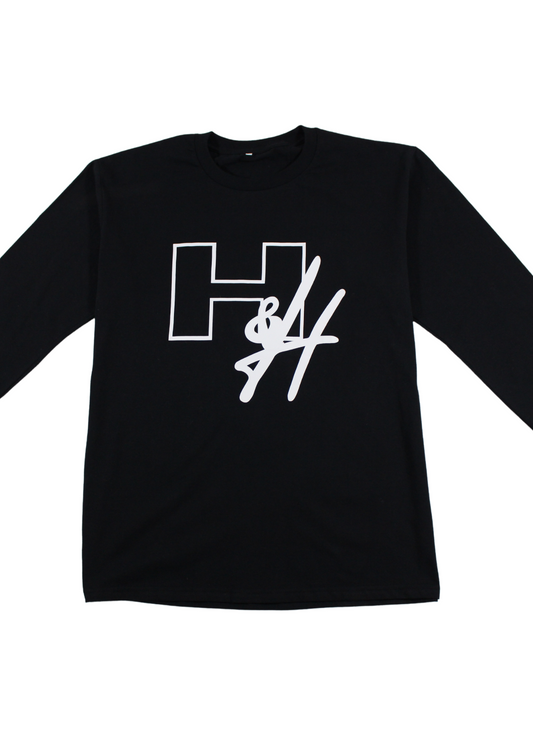 H&H Initials Long Sleeve - Sharpie Thick